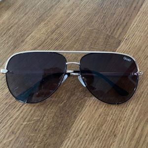Quay High Key Aviator Sunglasses